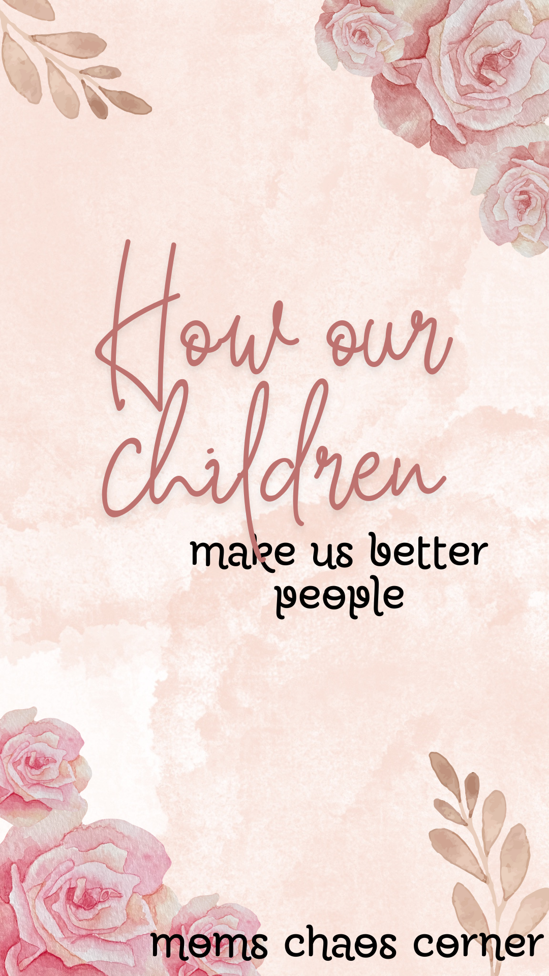 children make us better people