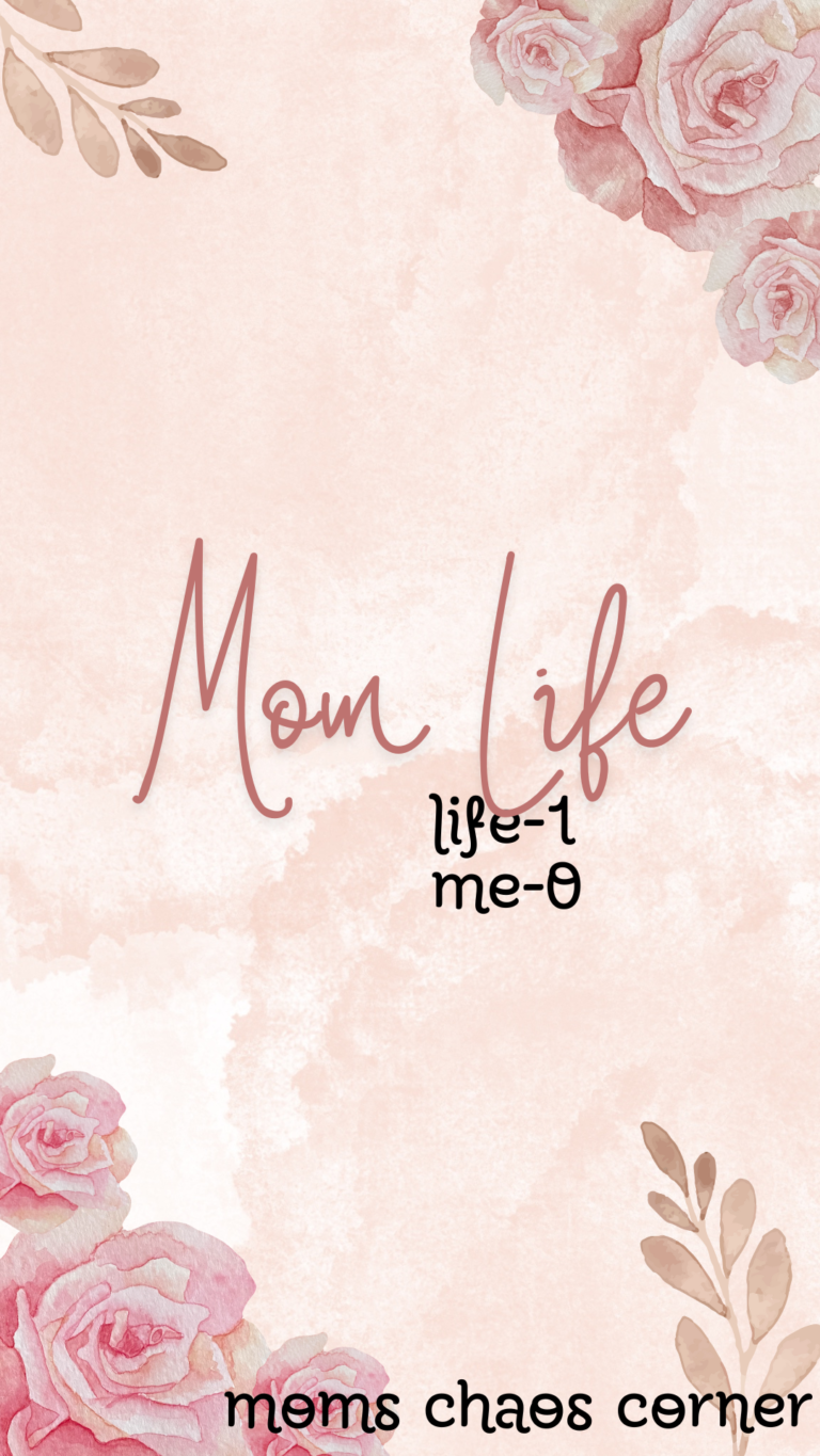 One of my hardest weeks, life-1 mom-0